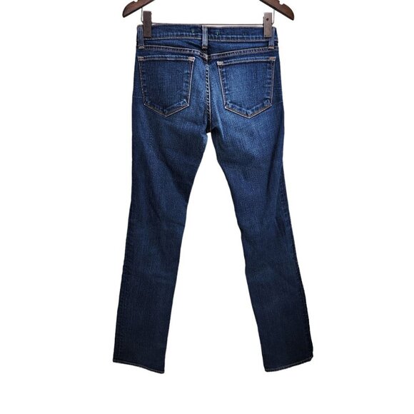 J Brand Cigarette‎ Leg Straight Jeans Women's Size 27 Blue Long Inseam - Picture 2 of 11